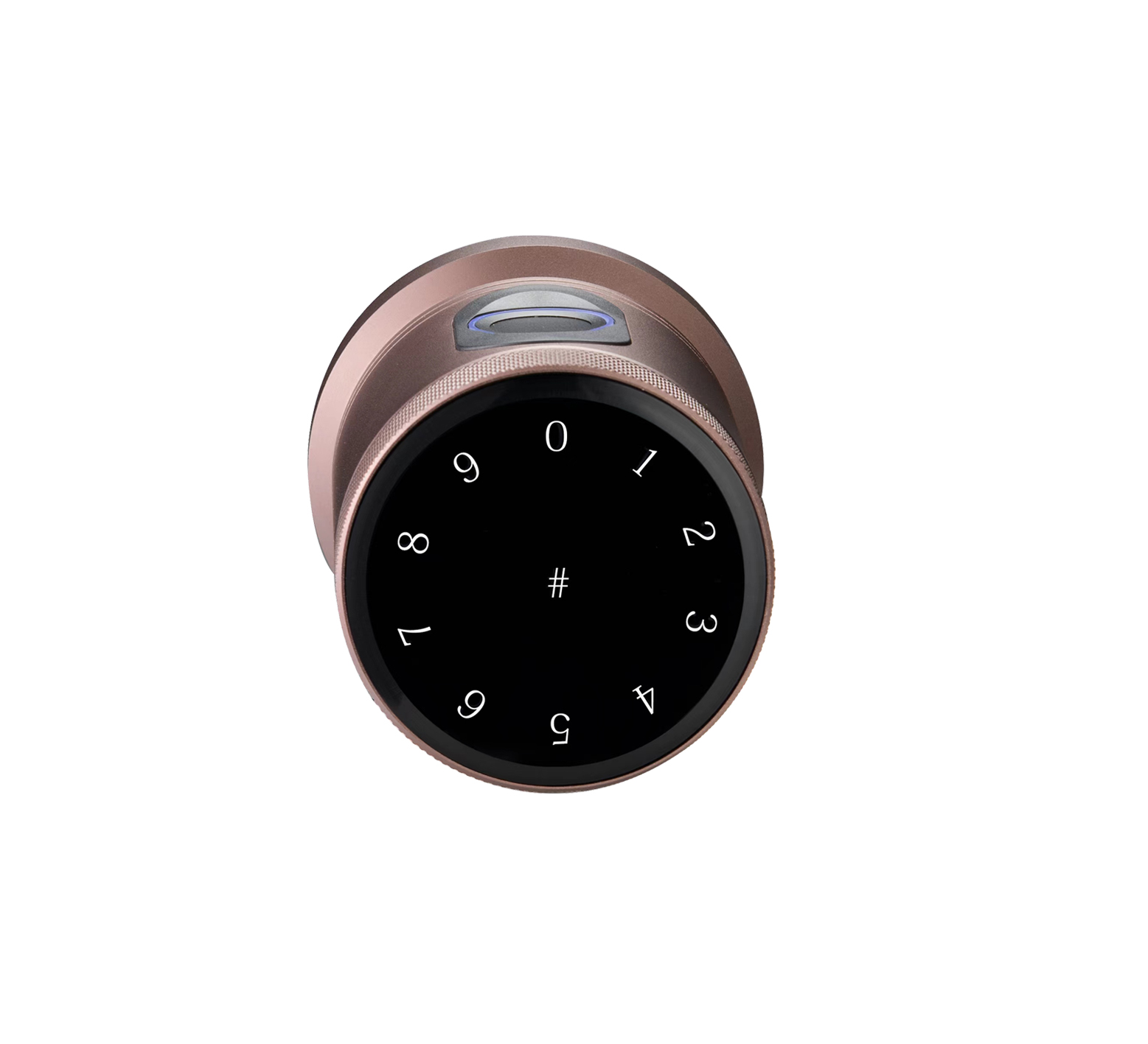 TCY08 HD Smart Semiconductor fingerprint Cylinder Lock