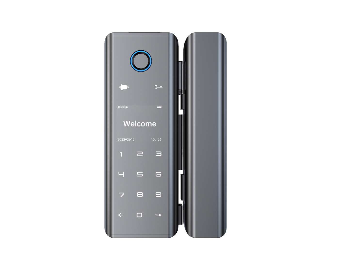 TC30 High Quality Smart Glass Lock Installation Without Dril