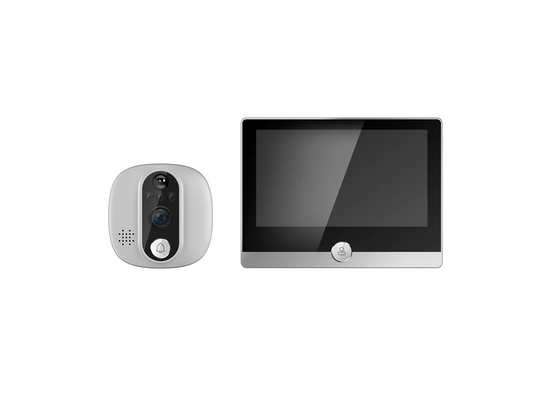 TW01-1080P Wireless Tuya WIFI Video Peephole Door Intercom